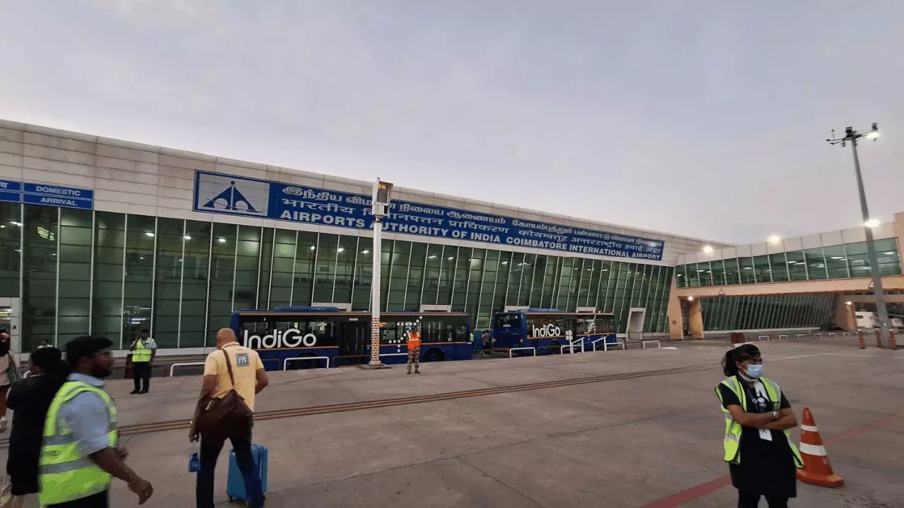 Scoot Airlines CJB Terminal – Coimbatore International Airport