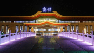 China Eastern Airlines HXD Terminal – Delingha Airport