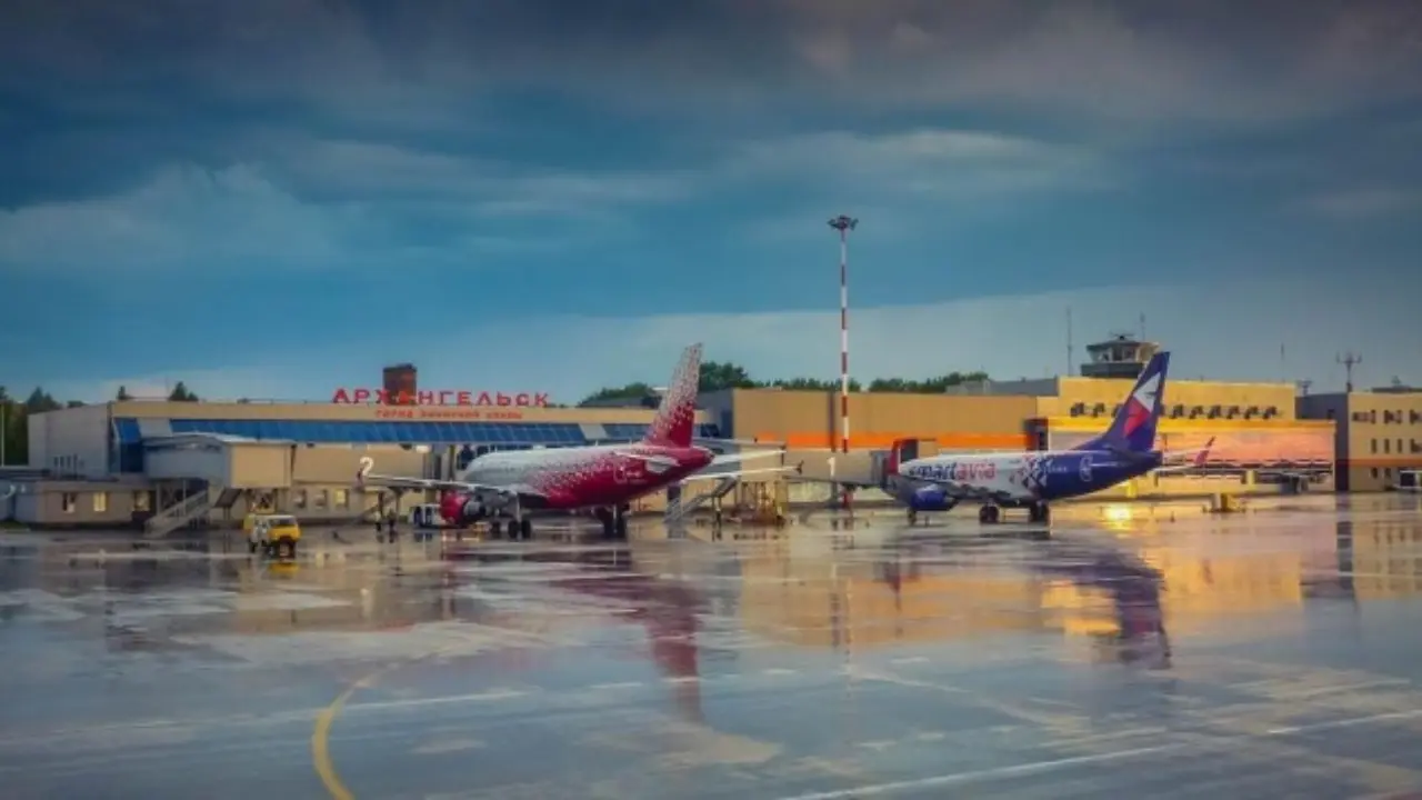 Aeroflot ARH Terminal – Talagi Airport